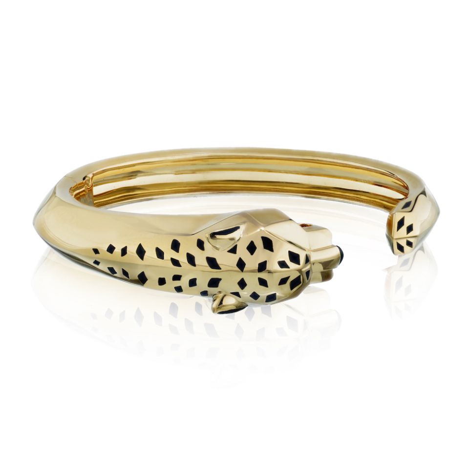 CRN6715417 - Panthère de Cartier bracelet - Yellow gold, emeralds, onyx,  diamonds - Cartier